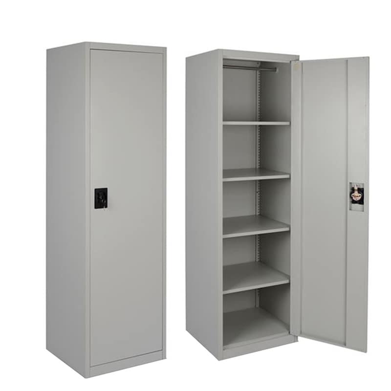 STEELEN Ντουλάπα Steelen Μονόφυλλη Μεταλλική 50x45x181 cm - Γκρι