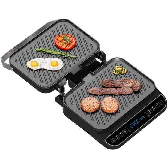 TURBOTRONIC TT-CG900 2000 W Ασημί Ψηστιέρα - Γκριλιέρα image 6