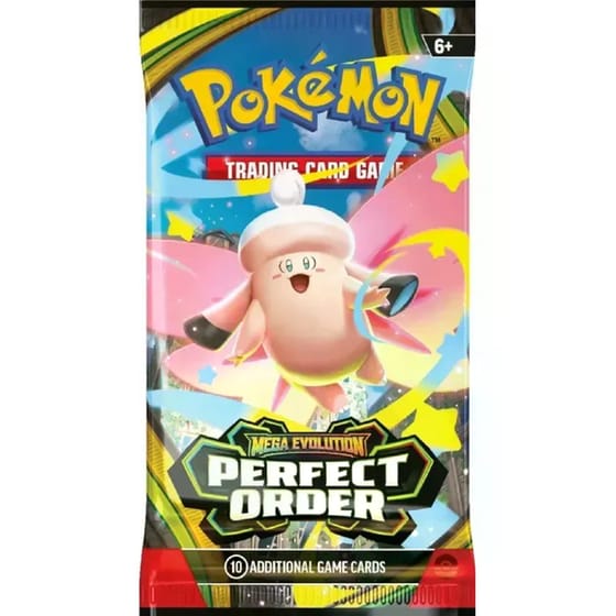 Κάρτες Pokémon TCG: Mega Evolution Perfect Order Expansion Booster 1 Τμχ - Τυχαία Επιλογή Σχεδίου image 1