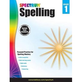 Spectrum Spelling, Grade 1