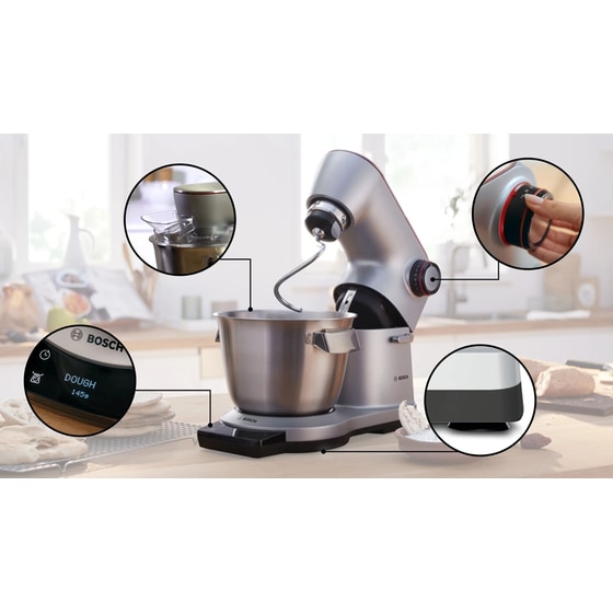 Κουζινομηχανή BOSCH Series 8 MUM9AX5S00 1600 W 5.5 L Ασημί image 13