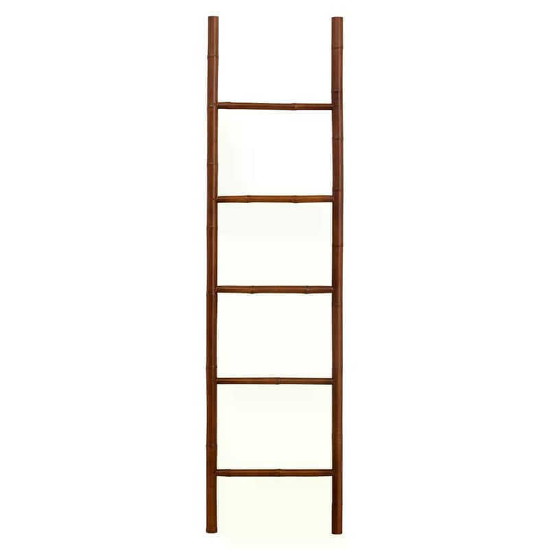 Κρεμάστρα Σκάλα από Bamboo T-d 9638160 45×2.5×170 cm – Καφέ