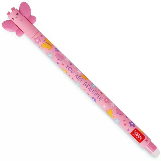 Στυλό Gel Legami Erasable Πεταλούδα Ροζ 0.7mm image 0