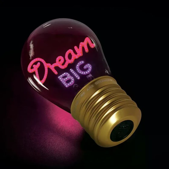 Λάμπα Γραφείου Legami Σχέδιο Dream Big image 3
