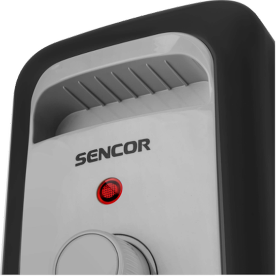 SENCOR SOH 3313BK Καλοριφέρ Λαδιού 2500W Μαύρο image 7