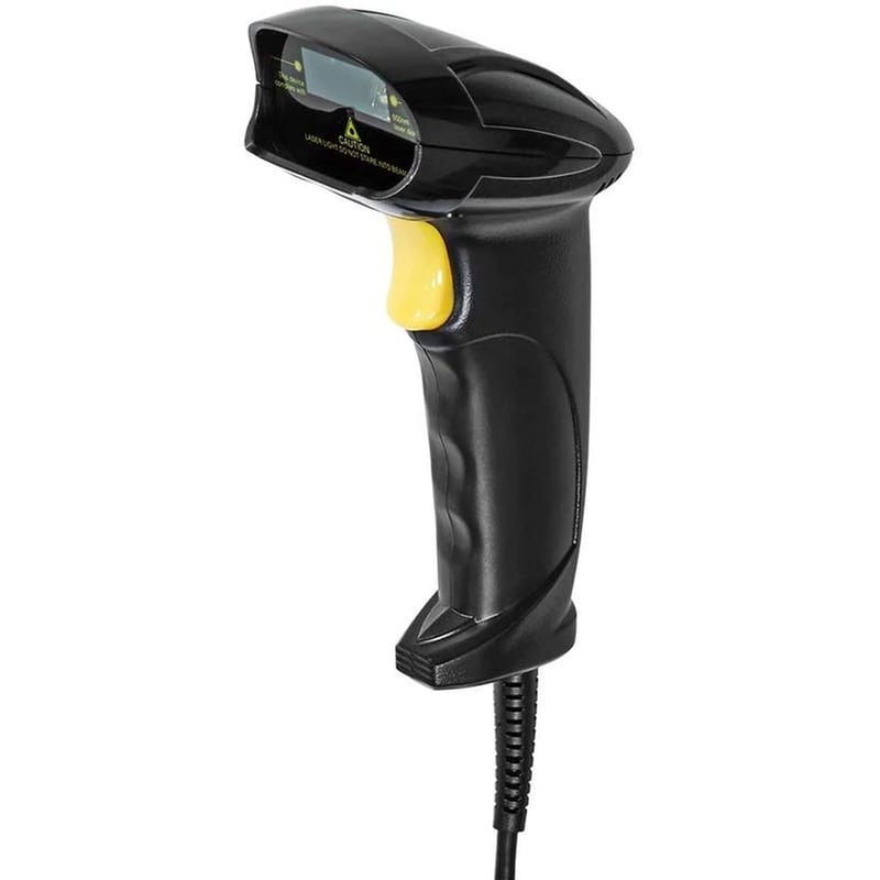 NEDIS Nedis Scanner Χειρός Ενσύρματο Ανάγνωσης 1D Barcodes (BSCN1D100BK)