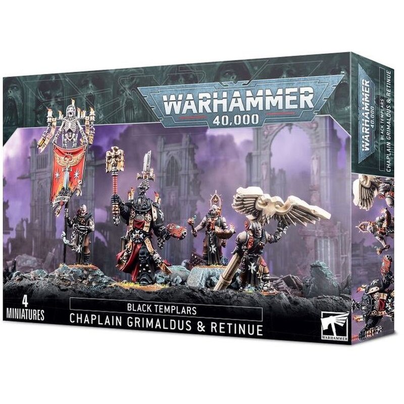 Black Templars Grimaldus And Retinue Warhammer 40k GAMES WORKSHOP