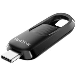 SanDisk Ultra Slider 64GB USB 3.2 Type-C Μαύρο