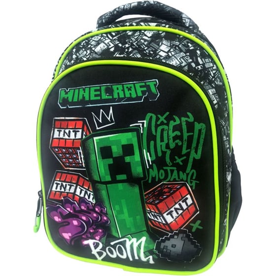 Τσάντα Πλάτης Προσχολική Gim Minecraft Metro Art image 0