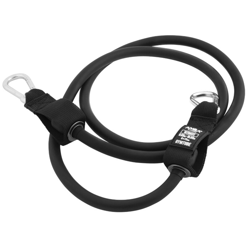 Λάστιχο Γυμναστικής Amila Gym Tube Πολύ Σκληρό - Μαύρο