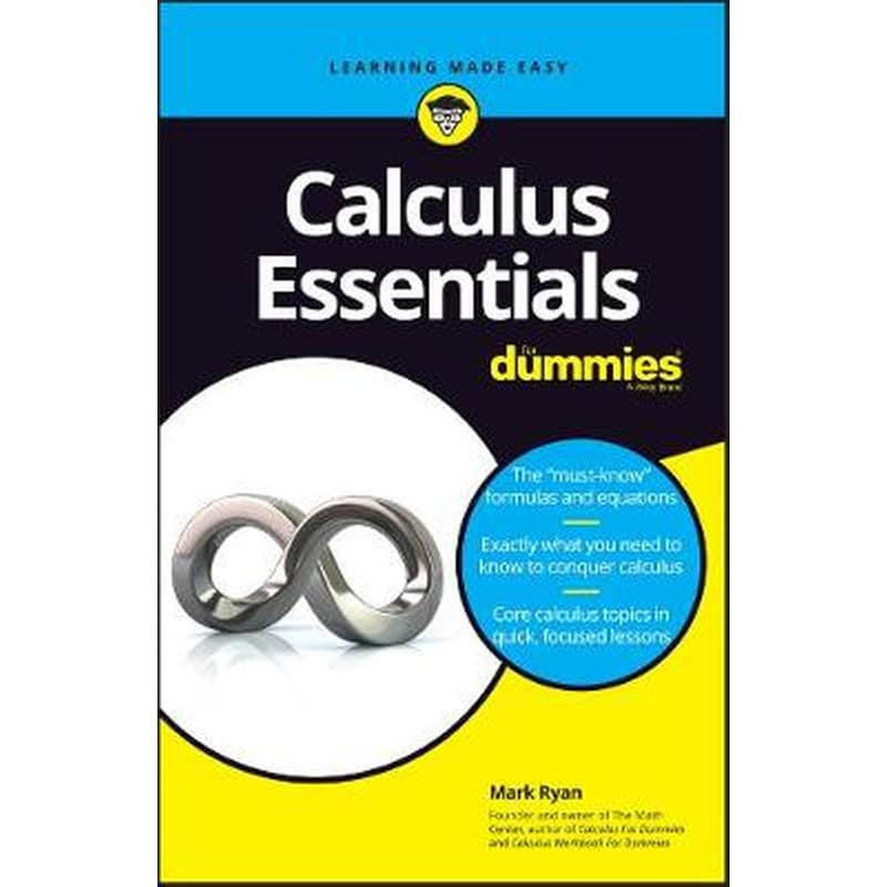 Calculus Essentials For Dummies