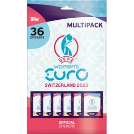 Topps Αυτοκόλλητα Women Euro Multipack - 6 Φακελάκια