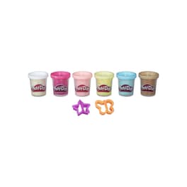 Hasbro Play-Doh 6 Βαζακια Σετ με Κονφετί Hasbro Play-Doh