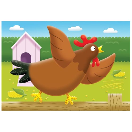 Ravensburger My First Puzzle, On The Farm (2, 3, 4 + 5pc) Jigsaw Puzzles image 1