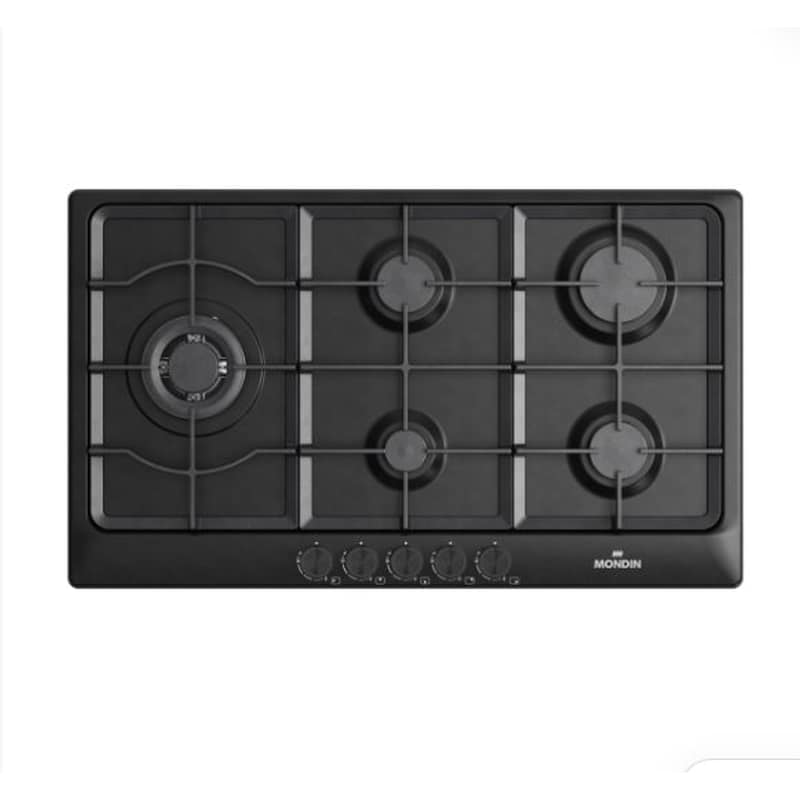 Mondin A0905VPGC50NL2R0 86 cm Μαύρο Εστία Υγραερίου Αυτόνομη