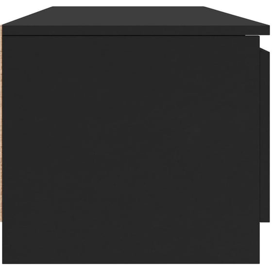 Έπιπλο Τηλεόρασης VidaXL από Μοριοσανίδα 140x40x35.5cm - Μαύρο image 4