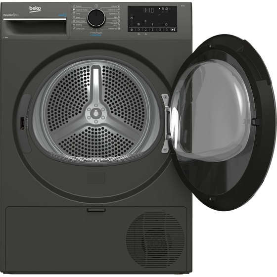 BEKO B3T68239MGEU 8 kg με Αντλία Θερμότητας Μαύρο Στεγνωτήριο Ρούχων image 3