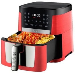 RAF R-5352 1800 W με Αποσπώμενο Κάδο 9 L Κόκκινη Φριτέζα Αέρος