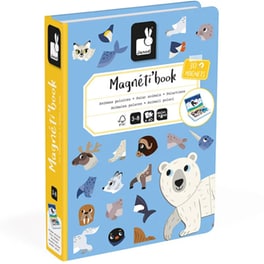 Janod Μαγνητικό Βιβλίο Ζώα Της Αρκτικής