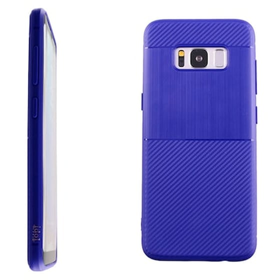 Θήκη Samsung Galaxy S8 - Idol 1991 Carbon TPU - Blue image 0