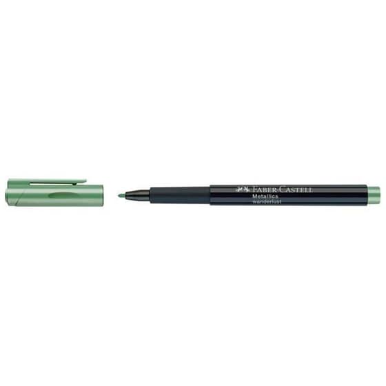 Μαρκαδόρος Faber Castell Μεταλλικός Πράσινο image 0