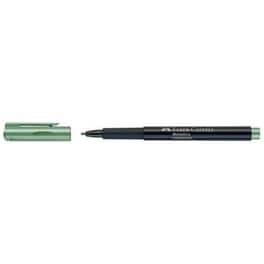 Μαρκαδόρος Faber Castell Μεταλλικός Πράσινο