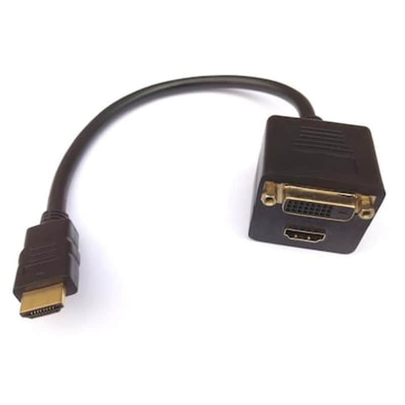 ACULINE Αντάπτορας Aculine AD-043 HDMI Male σε DVI-D Female