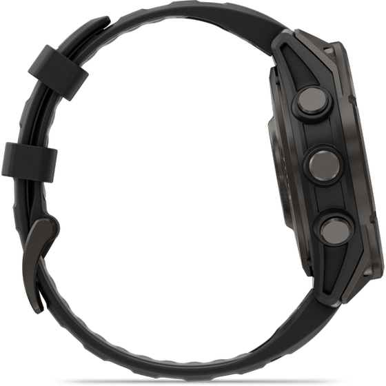 Smartwatch Garmin Fenix 8 Pro 47mm - Titanium Carbon Gray DLC with Black and Pebble Gray image 4