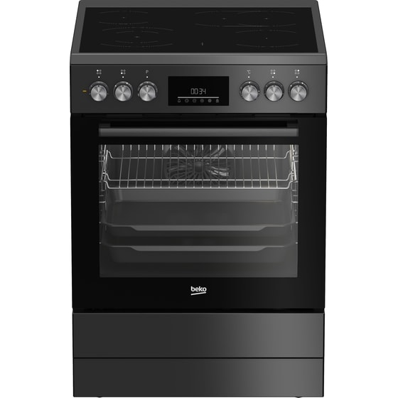 BEKO FBM6730GA 72 Lt Ανθρακί Ηλεκτρική Κουζίνα Κεραμική image 0