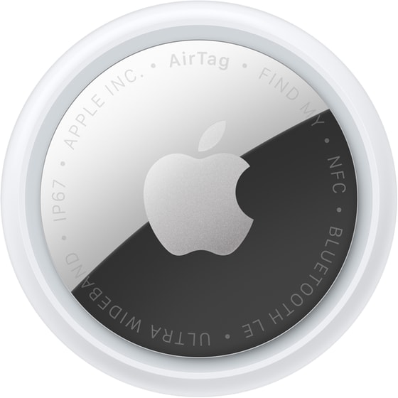 Apple AirTag (2nd generation) - White - 1 Pack image 0