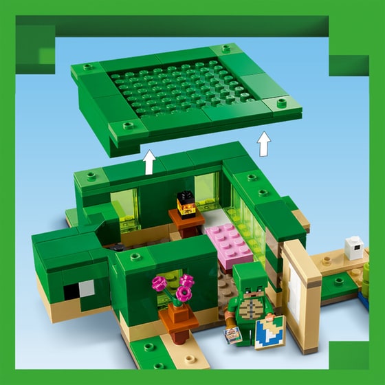LEGO® Minecraft The Turtle Beach House (21254) image 8
