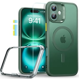 Θήκη και Tempered Glass Apple iPhone 16 - ESR Classic Pro Set με MagSafe - Frosted Green