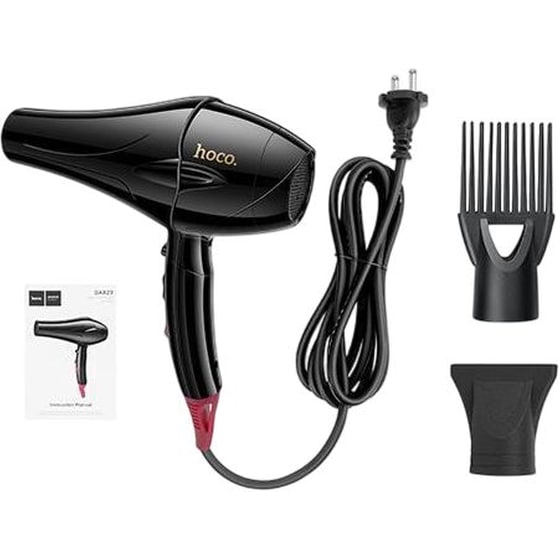 HOCO DAR29 JASMIN Σεσουάρ Μαλλιών 2400 W Μαύρο image 1