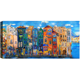 Μοντέρνος Πίνακας 24Mall Πόλη 50x120 cm
