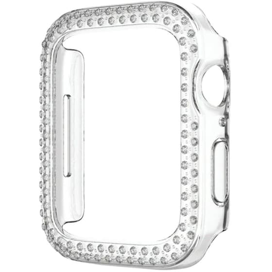 Θήκη Sonique Luxury Diamond Pc για Apple Watch 41mm - Διάφανο image 0