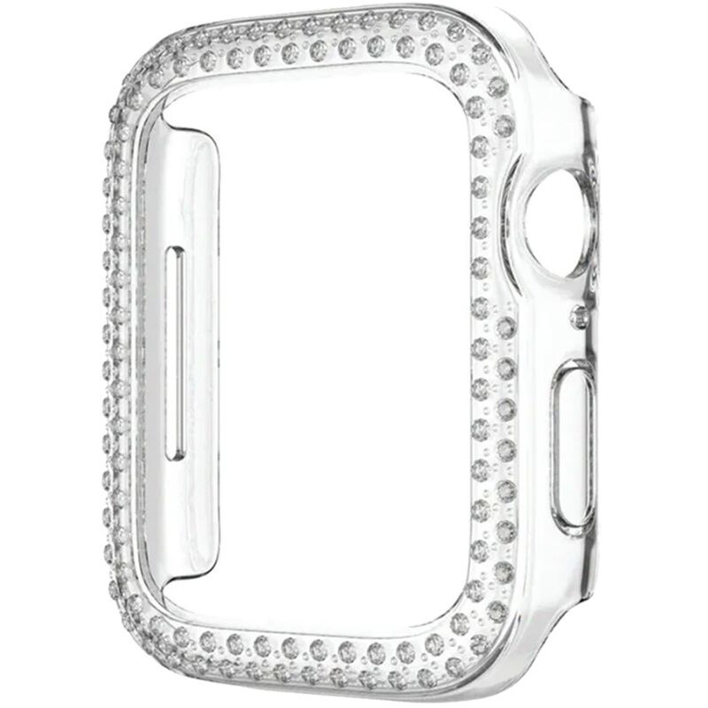 Θήκη Sonique Luxury Diamond Pc για Apple Watch 41mm - Διάφανο