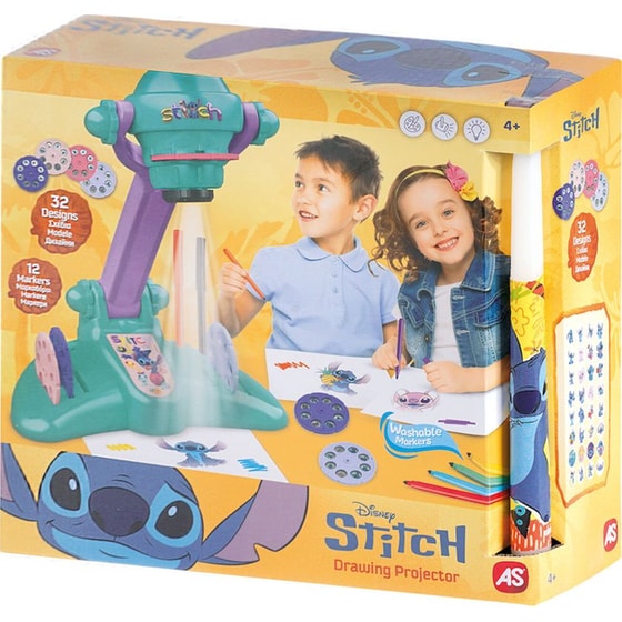 Παιχνιδολαμπάδα Προτζέκτορας Ζωγραφικής Stitch image 4