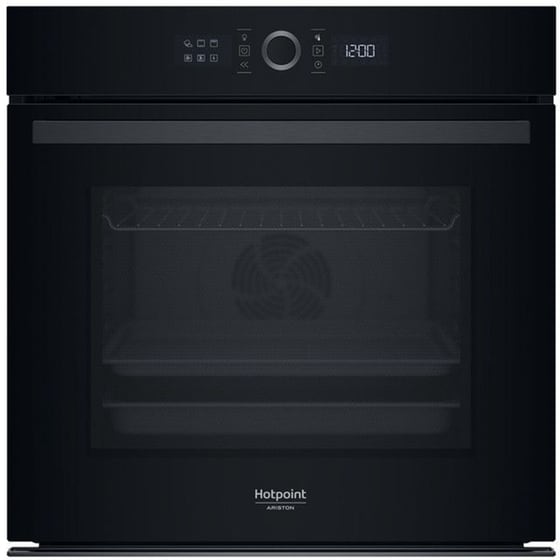 HOTPOINT HAOI5S8PM0BA 73 Lt Μαύρο Εντοιχιζόμενος Φούρνος Άνω Πάγκου image 0