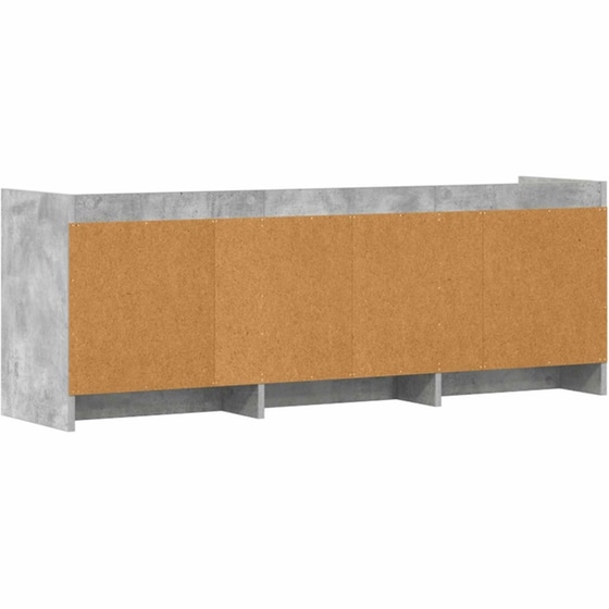 Έπιπλο Τηλεόρασης VidaXL 130 x 33 x 47 cm - Γκρι Σκυροδέματος image 6