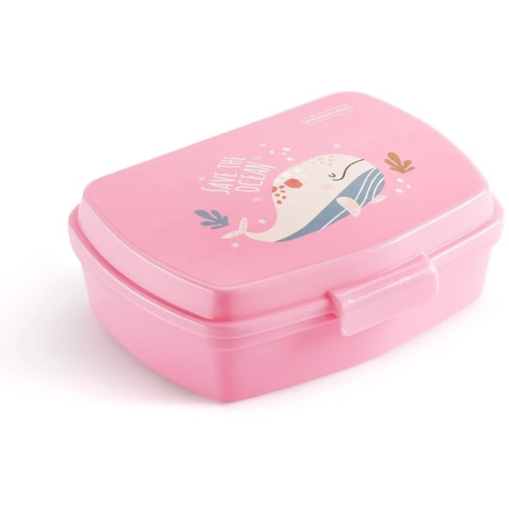 Φαγητοδοχείο Miquelrius Save the Ocean Ροζ image 0