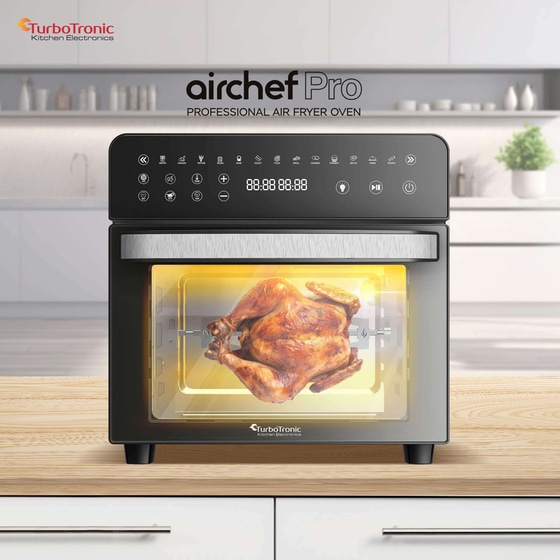 TURBOTRONIC TT-AFO14 με Πόρτα 1700 W 14 L Μαύρο Φουρνάκι image 5
