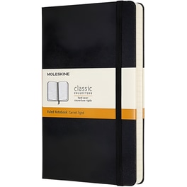 Σημειωματάριο Moleskine Ριγέ Large Μαύρο (1 Τεμάχιο)