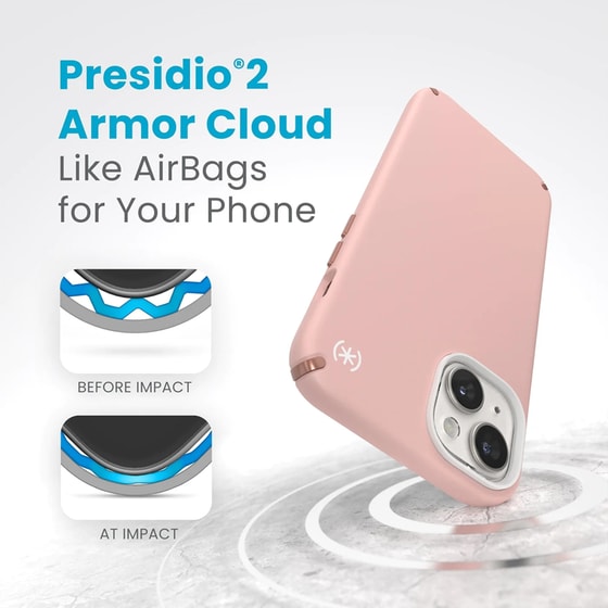 Θήκη Apple iPhone 15 Plus - Speck Presidio2 Pro MagSafe - Dahlia Pink/Rose Copper image 1