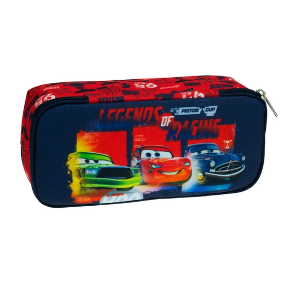 Κασετίνα Οβάλ Gim Cars Double Vision Διπλή image 0