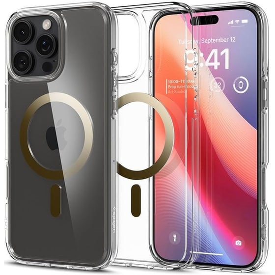 Θήκη Apple iPhone 16 Pro Max - Spigen Ultra Hybrid Magfit με MagSafe - Gold (ACS08001) image 0