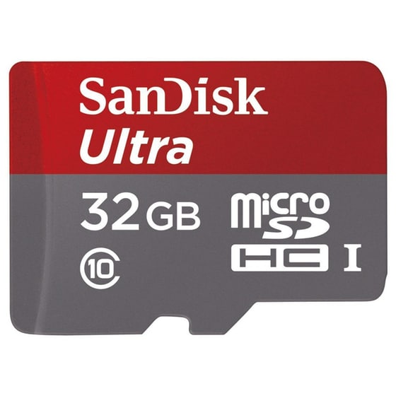 Κάρτα μνήμης microSDHC 32GB Class 10 - SanDisk Ultra SDSDQUAN-032G-G4A image 0