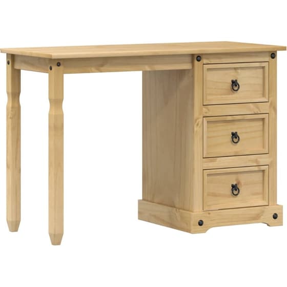 Μπουντουάρ VidaXL Corona από Μασίφ Ξύλο Πεύκου 110x47x75 cm image 0