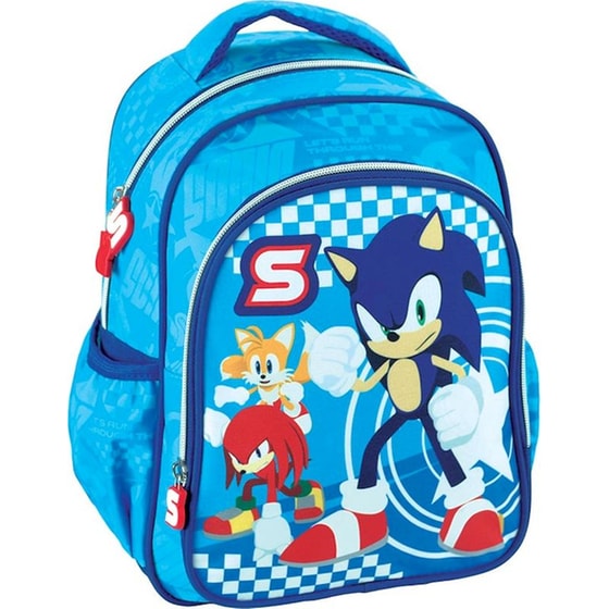 Τσάντα Πλάτης Προσχολική GIM Sonic Classic image 0