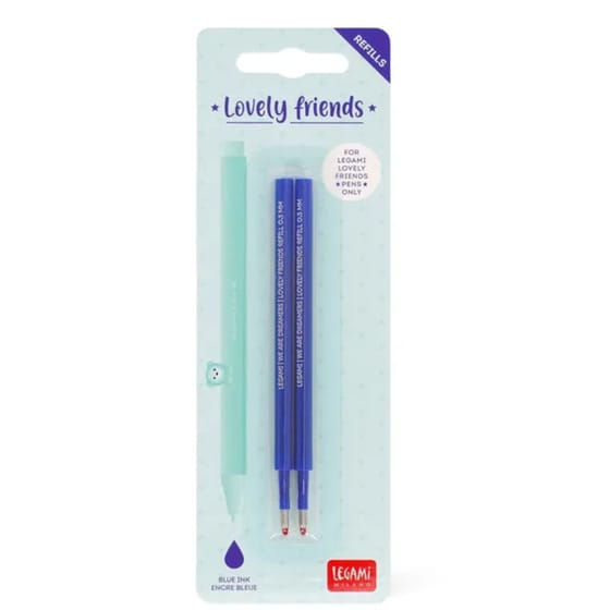 Ανταλλακτικά Μελάνια Gel Legami Lovely Friends 0.5 mm Μπλε image 0