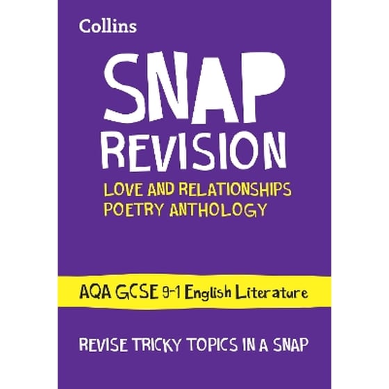 AQA Poetry Anthology Love and Relationships Revision Guide image 0